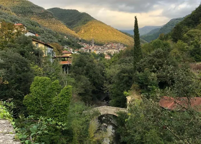 Casabellavista In Pigna, Liguria Apartmán Pigna